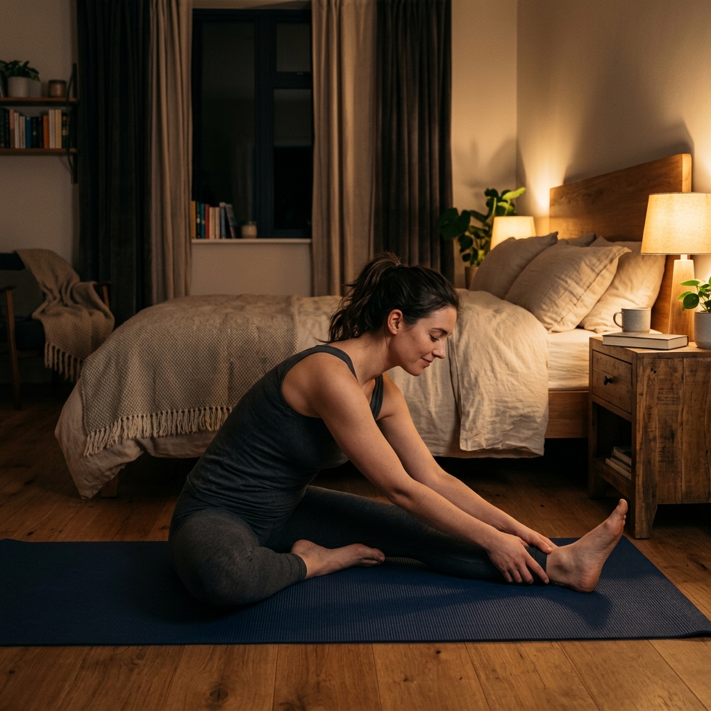 The 5-Minute Wind-Down: Essential Nightly Stretches for RLS